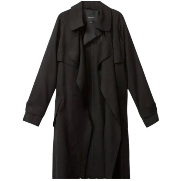 Babaton black Lawson trench coat size XXS - Picture 3 of 7